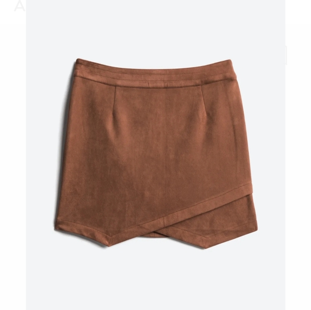 BB Dakota Arizona Faux Suede Mini Skirt